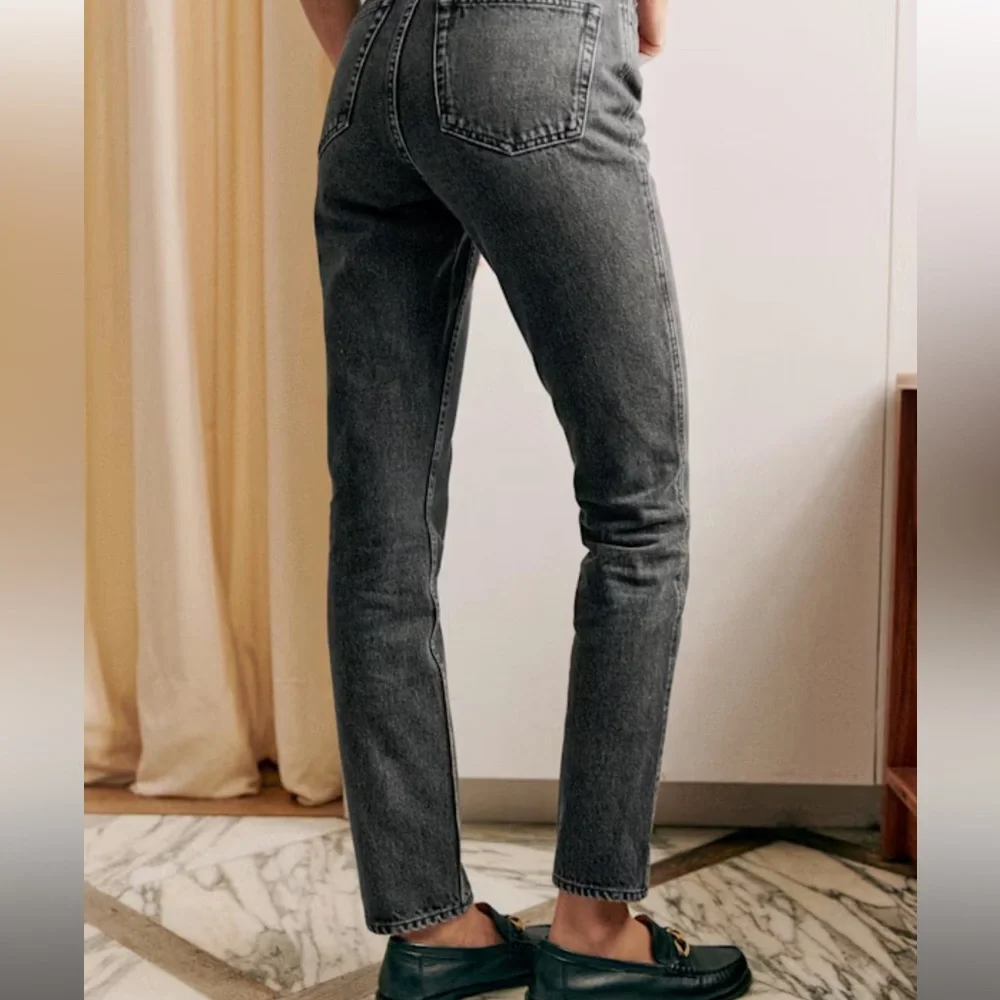 NWT Sezane Le Brut Sz. 30 Tall Jeans - Indigo - Picture 2 of 6